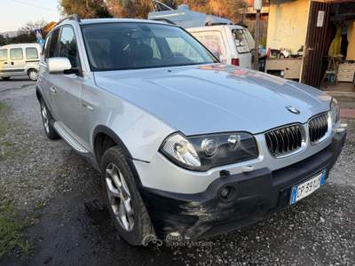 BMW X3 3.0d cat Argento usata Carrara