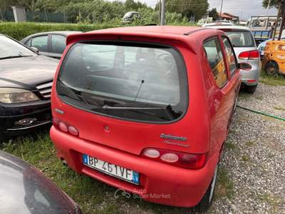 Fiat Seicento cat S Rosso usata Carrara