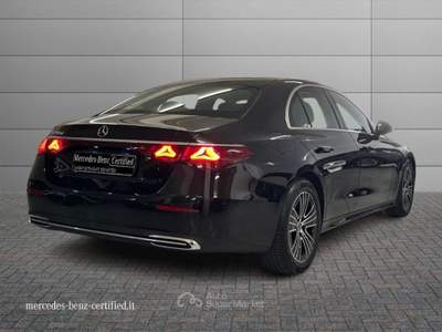 Mercedes-Benz Classe E d Mild hybrid Advanced Nero usata Manocalzati