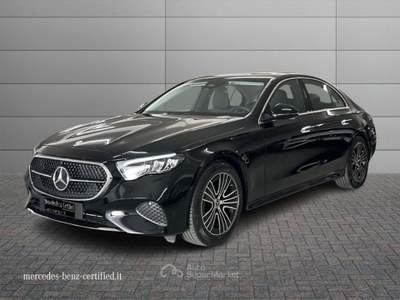Mercedes-Benz Classe E d Mild hybrid Advanced Nero usata Manocalzati