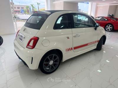 Abarth 500 C C 1.4 Turbo T-Jet MTA Bianco usata MASSAFRA