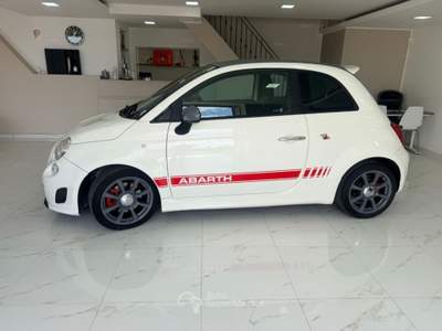 Abarth 500 C C 1.4 Turbo T-Jet MTA Bianco usata MASSAFRA