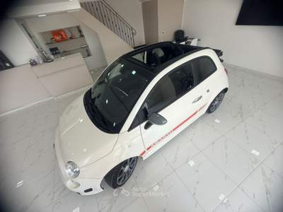 Abarth 500 C C 1.4 Turbo T-Jet MTA Bianco usata MASSAFRA