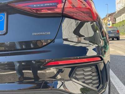 Audi A3 Vendita A3 tdi Quattro Sline 200cv Nero usata Villasanta