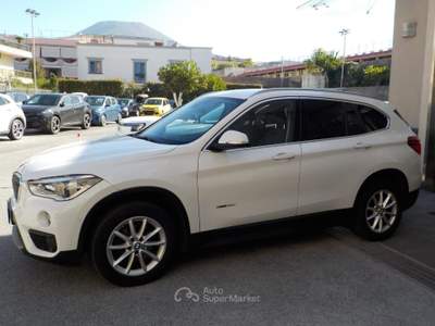 BMW X1 s Drive18d 150CV Advantage Bianco usata TORRE DEL GRECO