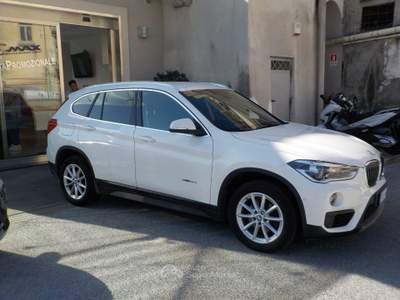 BMW X1 s Drive18d 150CV Advantage Bianco usata TORRE DEL GRECO