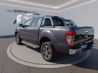 Ford Ranger 2.0 ecoblue double cab Limited 213cv auto Grigio usata Grumolo delle Abbadesse
