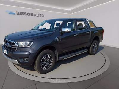 Ford Ranger 2.0 ecoblue double cab Limited 213cv auto Grigio usata Grumolo delle Abbadesse