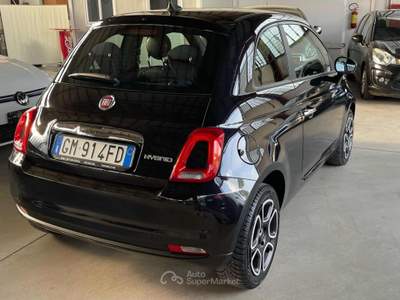 Fiat 500 1.0 Hybrid Connect no vincolo finanziamento Nero usata Trofarello