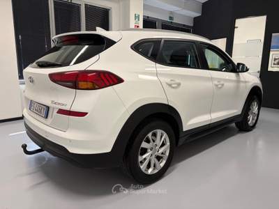 Hyundai Tucson 1.6 CRDi Exellence *UNICO PROPRIETARIO*GANCIO* Bianco usata Parma