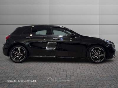 Mercedes-Benz Classe A  - a 180 amg line advanced plus auto Nero usata Rimini