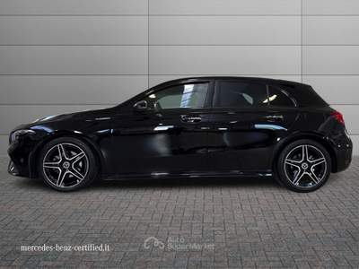 Mercedes-Benz Classe A  - a 180 amg line advanced plus auto Nero usata Rimini