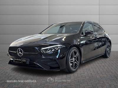 Mercedes-Benz Classe A  - a 180 amg line advanced plus auto Nero usata Rimini