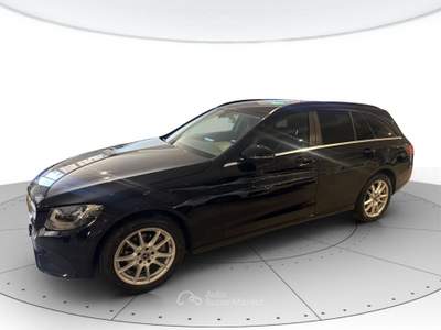 Mercedes-Benz Classe C C sw 180 d (bt) sport auto Nero usata Parma