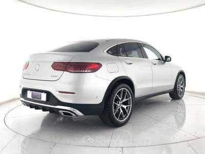 Mercedes-Benz GLC Glc coupe 300 d premium plus 4matic auto camera 360+tetto pano+c.20" Argento usata Ghedi