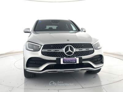 Mercedes-Benz GLC Glc coupe 300 d premium plus 4matic auto camera 360+tetto pano+c.20" Argento usata Ghedi