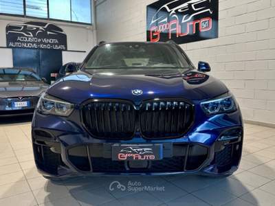 BMW X5 xDrive45e Msport *LASER*CAMERE 360* Blu/Azzurro usata Cassina de' Pecchi