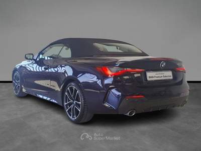 BMW Serie 4 420i i Cabrio Msport Aut. Blu/Azzurro usata Bussolengo