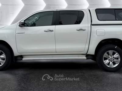 Toyota Hilux DoubleCab | Gancio Traino | Hard Top Bianco usata Roma