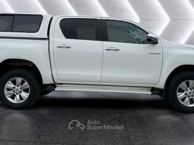 Toyota Hilux DoubleCab | Gancio Traino | Hard Top Bianco usata Roma
