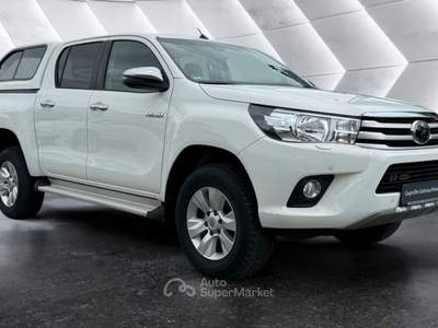 Toyota Hilux DoubleCab | Gancio Traino | Hard Top Bianco usata Roma