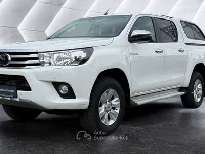 Toyota Hilux DoubleCab | Gancio Traino | Hard Top Bianco usata Roma