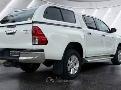 Toyota Hilux DoubleCab | Gancio Traino | Hard Top Bianco usata Roma