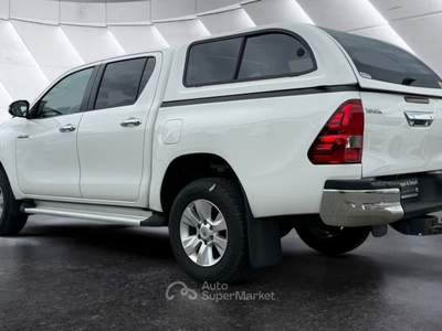 Toyota Hilux DoubleCab | Gancio Traino | Hard Top Bianco usata Roma