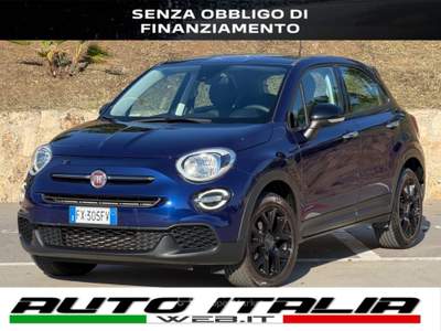 Fiat 500X 1.3 MJET 95CV+CERCHI 17''+TELEFONO+SENSORI+CRUISE Blu/Azzurro usata Civitavecchia