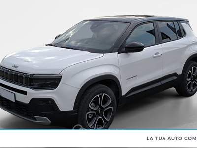 Jeep Avenger 1.2 Turbo 100 CV Summit Bianco usata CASTELDACCIA