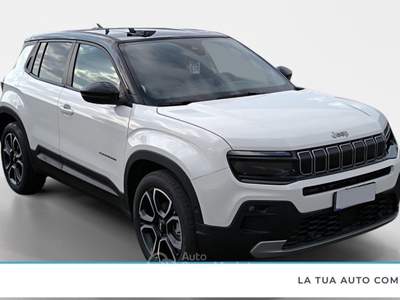 Jeep Avenger 1.2 Turbo 100 CV Summit Bianco usata CASTELDACCIA