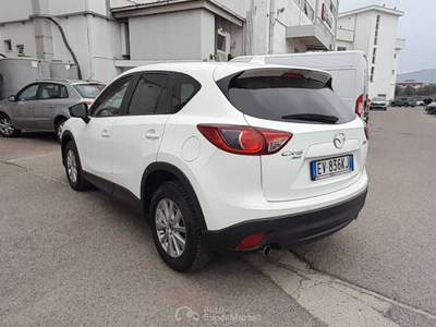 Mazda CX-5 CX-5 I 2012 2.2 Exceed 4wd 150cv 6at Bianco usata Pianopoli
