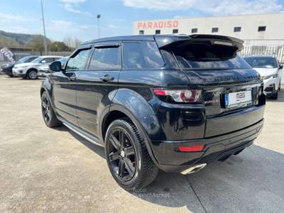 Land Rover Range Rover Evoque 2011 5p 2.2 td4 Dynamic 150cv auto 9m Nero usata Pianopoli