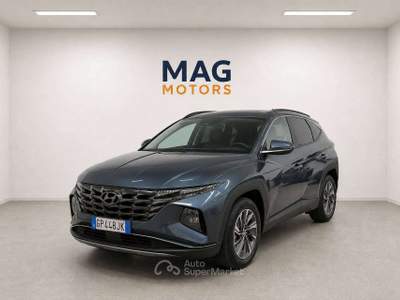 Hyundai Tucson Tucson III 2021 1.6 hev Xtech 2wd auto Grigio usata Pianopoli