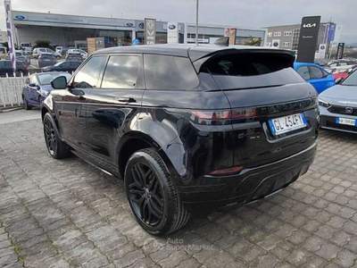 Land Rover Range Rover Evoque Evoque 2.0d i4 mhev R-Dynamic SE awd 150cv auto Nero usata Pianopoli