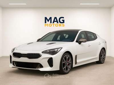 Kia Stinger Stinger 3.3 t-gdi GT awd 366cv auto my18 Bianco usata Pianopoli
