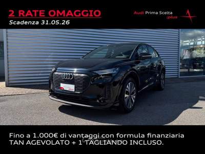 Audi e-tron Q4 SPORTBACK  40 BUSINESS Nero usata San Fior