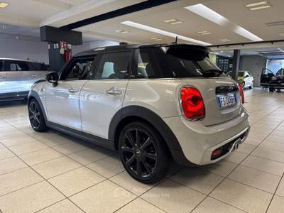 MINI Cooper 2.0 Automatica HYPE 5 porte--SERVICE MINI! Argento usata Arsago Seprio