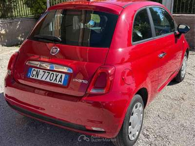 Fiat 500 1.0 Hybrid Rosso usata Monterotondo