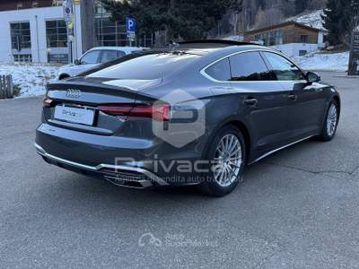 Audi A5 AUDI A5 SPB 40 TFSI S tronic S line edition Grigio usata Bolzano