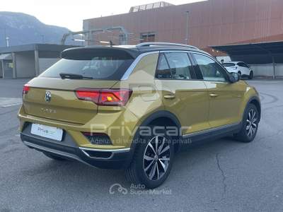 Volkswagen T-Roc VOLKSWAGEN T-Roc 1.0 TSI 115 CV Advanced BlueMotion Technology Giallo usata Bolzano