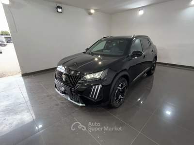Peugeot 2008 PEUGE 2008 1.2 HYBRID ALLURE 145CV E-DCS6 2008 1.2 hybrid Allure 145cv e-dcs6 Nero usata Roma
