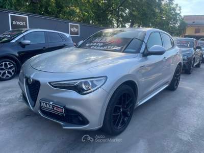 Alfa Romeo Stelvio AUTO IN PERFETTE CONDIZIONI CON GARANZIA Argento usata Saviano