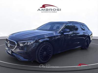 Mercedes-Benz Classe E 300 de phev AMG Line Advanced 4matic auto Grigio usata Corciano