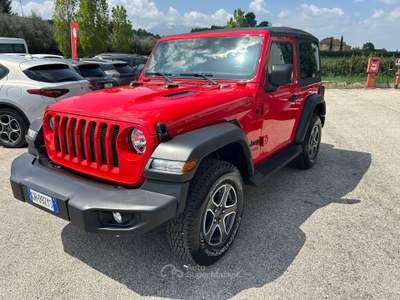 Jeep Wrangler Unico proprietario Rosso usata Sant'Omero