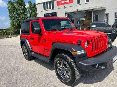 Jeep Wrangler Unico proprietario Rosso usata Sant'Omero