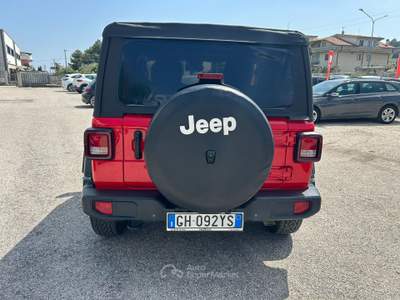 Jeep Wrangler Unico proprietario Rosso usata Sant'Omero