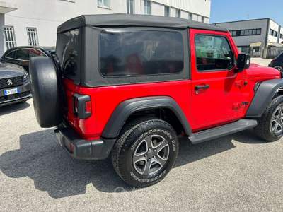 Jeep Wrangler Unico proprietario Rosso usata Sant'Omero