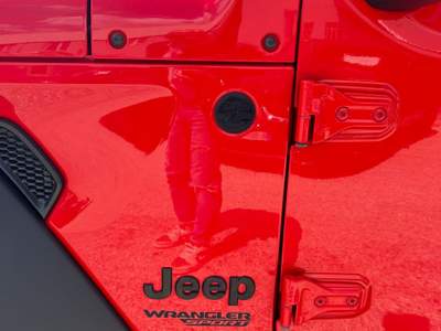 Jeep Wrangler Unico proprietario Rosso usata Sant'Omero