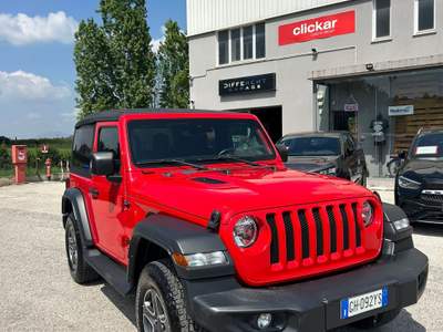 Jeep Wrangler Unico proprietario Rosso usata Sant'Omero